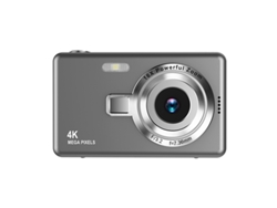 Cámara digital CCD HD Student Gray + Tarjeta de memoria de 32 GB + Adaptador + Lector de tarjetas