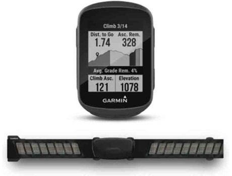 Cuentakilómetros GARMIN Bundle Edge 130 Plus (Autonomia: 12h)
