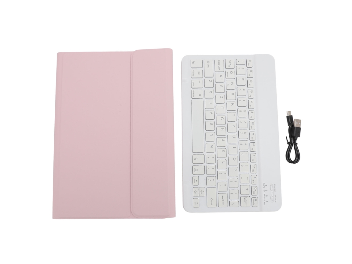 Funda con teclado para tableta (protección magnética, teclado extraíble)