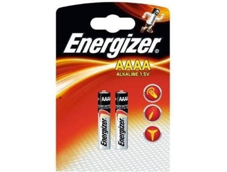 Energizer Ultra Plus blister 2 pilas alcalinas e96 aaaa 1.5v recargables unidades pack ud lr61 633477 aaaalr61