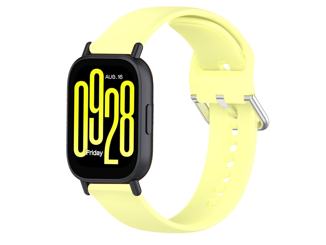 Correa de silicona para Xiaomi Redmi Watch 5 Active/Watch 5 Lite 22 mm Gertiz (amarilla)