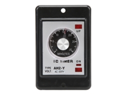 Pantalla De Relé De Tiempo Digital Ah2-y 30m 220vac Material Abs Latón Control Preciso Para Equipos Automáticos