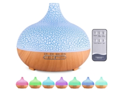 Difusor 550ml Ultra Silencioso Sin Bpa Led De 7 Núcleos Apagamiento Automático