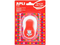 Perforadora APLI Tulipán (Papel/Eva) 2,54 cm