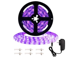 Tira de luz LED UV flexible
