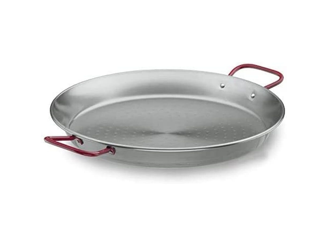 Paellera de chapa de acero LACOR 34 cm