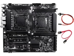 Placa Base Dual Socket X99 Lga2011 Compatible Con 8 Módulos De Ram Ddr3.