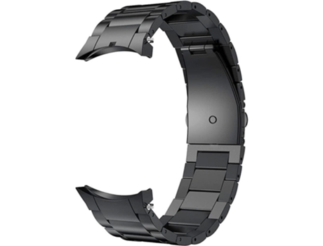 Correa de aleación de aluminio aleación de titanio para Samsung Galaxy Watch 5/4 40mm 44mm/Watch 5 Pro 45mm/Watch 4 Classic 42mm 46mm - negro
