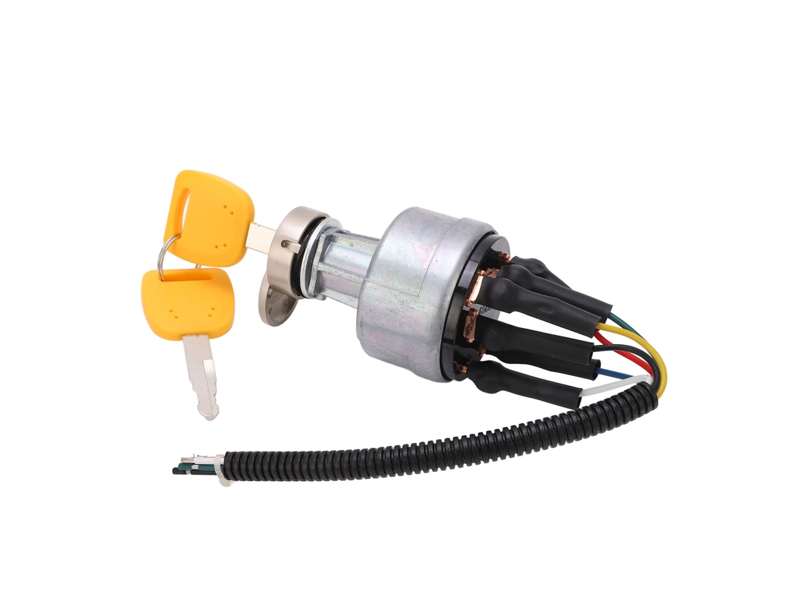 Llave de encendido Hitachi EX200 con tapa y 2 llaves