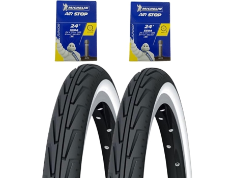 Pack de 2 neumáticos Diabolo City 550A Acces Line Rigida blanco/negro 37-490 2 neumáticos MICHELIN