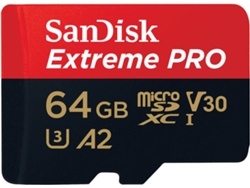 C MEM EXT PRO MICROSDXC 64GB+SD