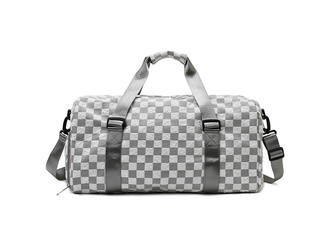 Bolsa de gimnasio, maleta deportiva con bolsa impermeable, bolsa de viaje para fin de semana con bolsa impermeable para zapatos Truyuety