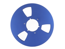 Carrete De Cinta De Aluminio Vacío De 1/4 De Pulgada Y 10 Pulgadas Con 3 Orificios Para Grabadora De Cinta Analógica.