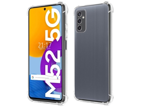 Carcasa Samsung Galaxy M52 5G TUMUNDOSMARTPHONE Antigolpes Transparente