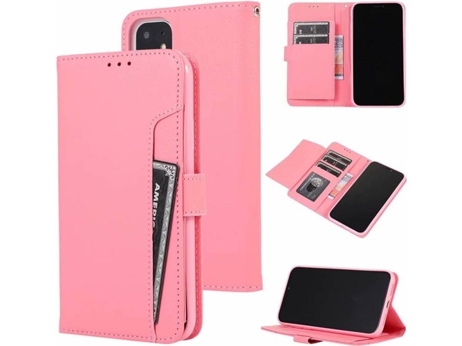 Funda iPhone 7 Plus, 8 Plus Flip Rosa