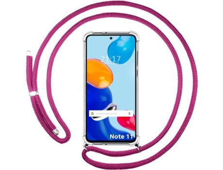 Carcasa Xiaomi Redmi Note 11 TUMUNDOSMARTPHONE Colgante Rosa