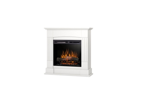 Chimenea eléctrica LED independiente CAVO Blanco 93 x 93 x 30 23' OUTINFIRE