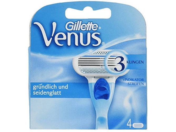 Producto y Accesorio Rostro GILLETTE Venus 4 Unidades