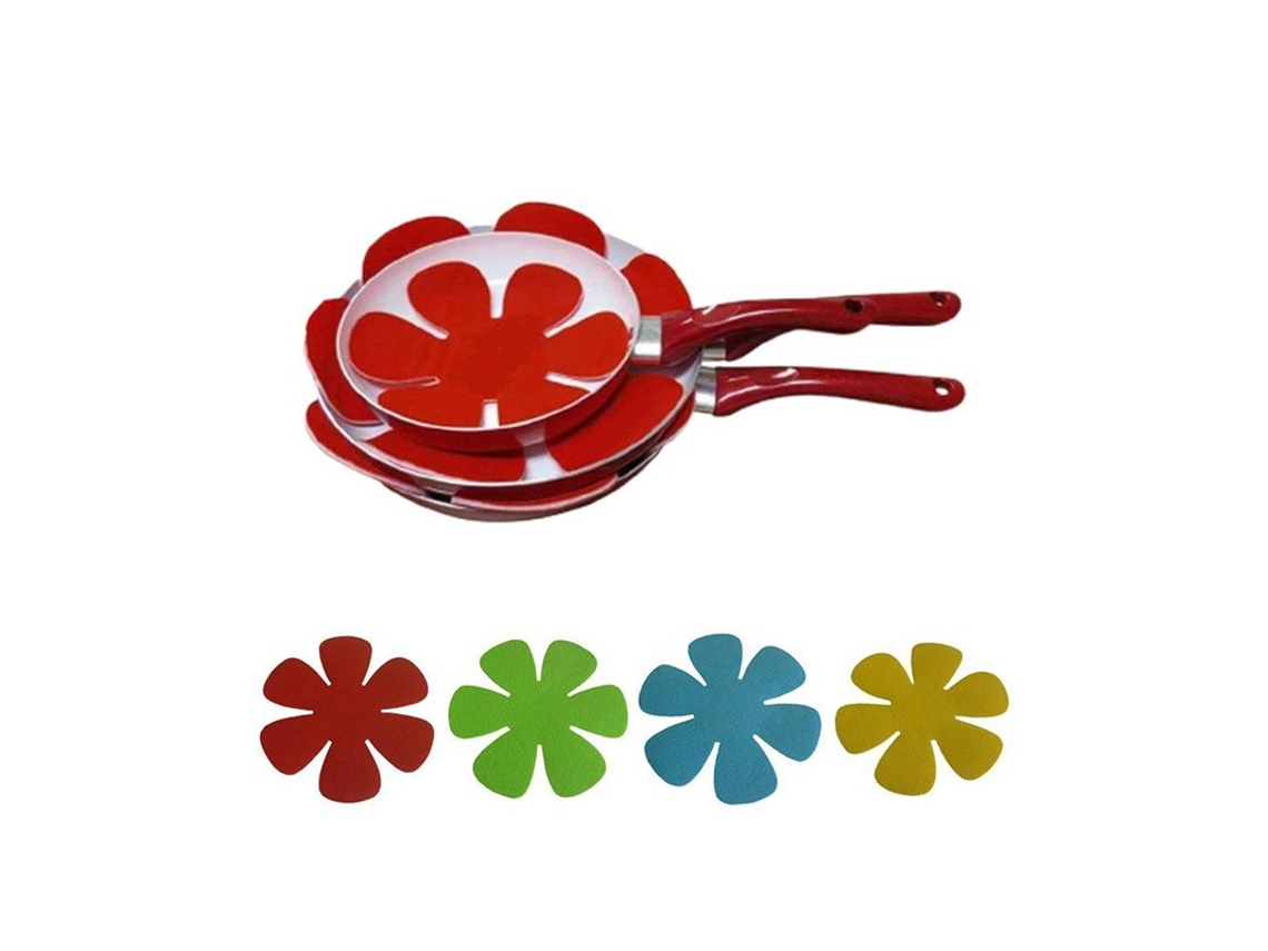 Kit Protector Sartén/Flor - 4 Unidades - Goeik