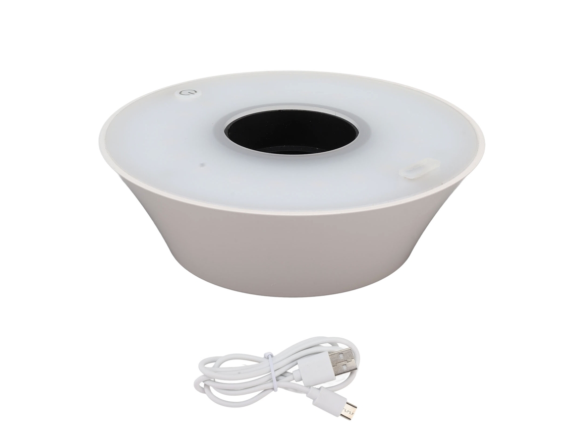 Rebe-lámpara De Botella De Vino Led Inalámbrica Con Cable Usb Para Decoración De Hotel, Restaurante Y Bar Blanco
