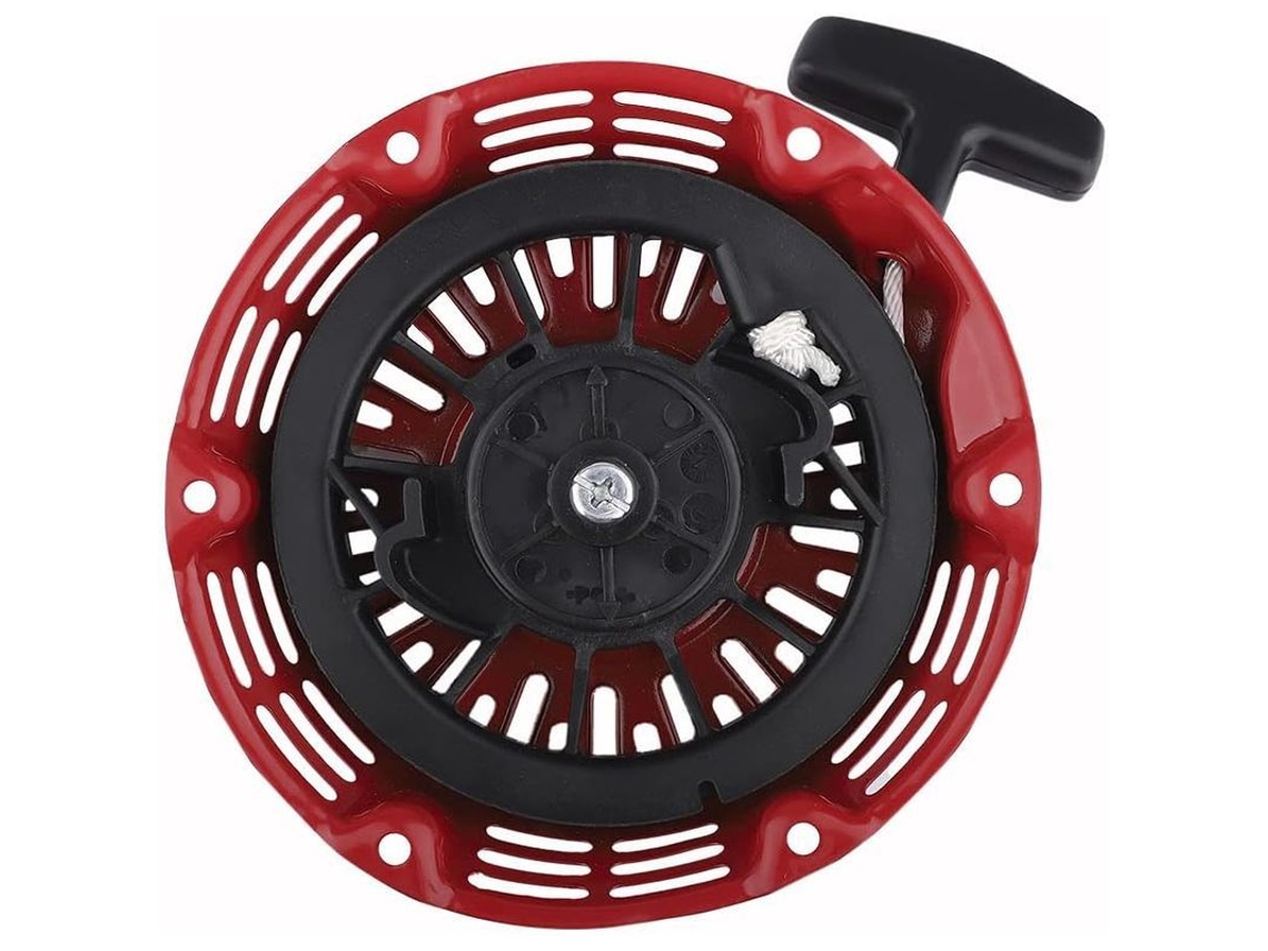 Arranque De Retroceso Para Motores Honda Gx160 Gx200 4/5.5/6.5hp Color Rojo Material Metálico