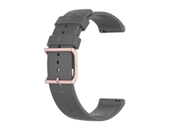 Correa de silicona resistente al sudor para el reloj inteligente Polargrit X Myi.