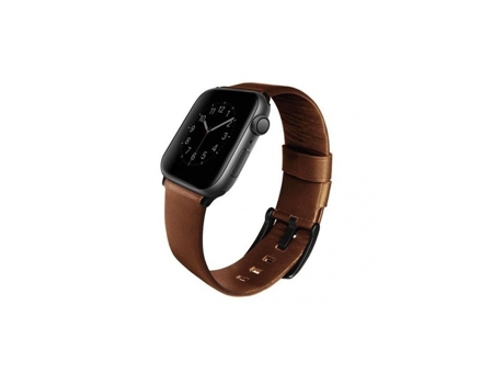 Correa de reloj conectada de cuero auténtico de 40 mm UNIQ Mondain Apple Watch 4