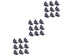 Juego De 3 Bridas De Plástico Ajustables (50 Piezas X 3) Para La Organización De Cables.