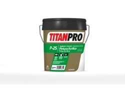 Pintura Acrílica Extra Mate P-25 15Lt TITAN