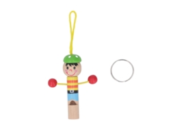 Bjww-silbato De Madeira Infantil Cartoon Flauta Mini Colorida Brinquedo Instrumento Musical Educativo Para Crianças Pirata