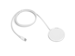 Carregador Sem Fio Magnético 15w Liga De Alumínio Silicone Para Ios 12/huawei/xiaomi