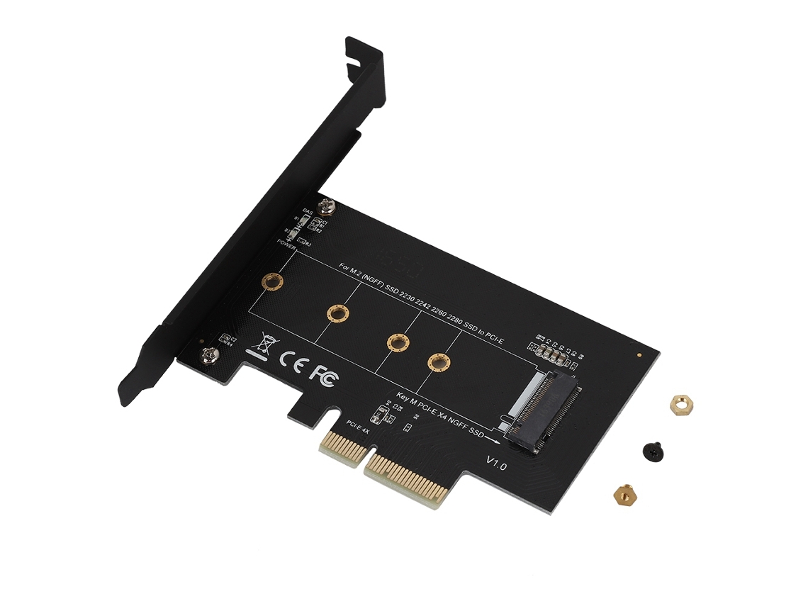 Tarjeta De Expansión Adaptadora Convertidora M.2 A Pci-e3.0 X4 Para Disco Duro Ssd Nvme