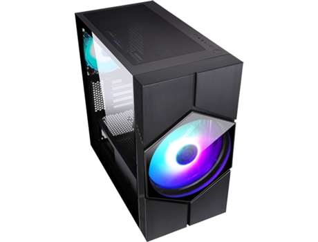 Micro atx carcasa de pc mini torre con panel de cristal ITek Vortex RGB