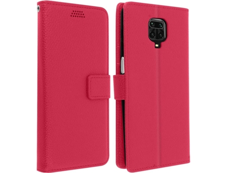 Funda Xiaomi Redmi Note 9 AVIZAR FOLIO-LENNY-PK-NT9S Rosa