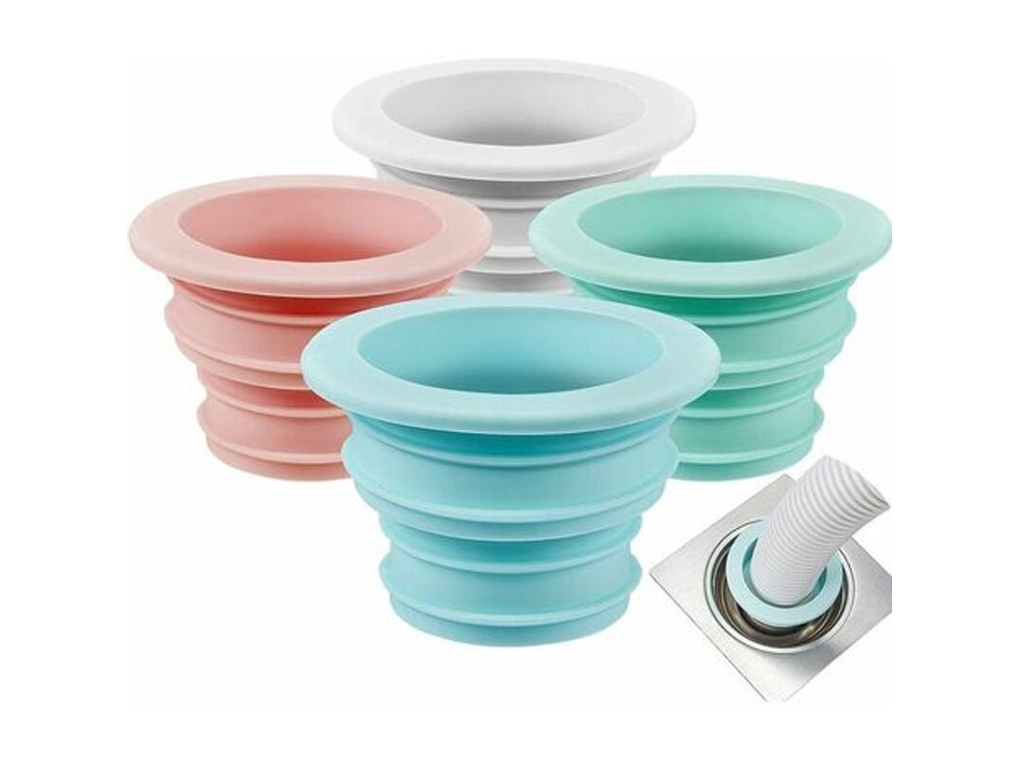 4 Anillos De Silicona Para Ambientadores, Sellos De Desagüe, Lavandería, Cocina, Baño Y Herramientas De Limpieza.