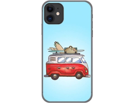 Carcasa iPhone 11 (6.1) TUMUNDOSMARTPHONE Furgoneta Multicolor