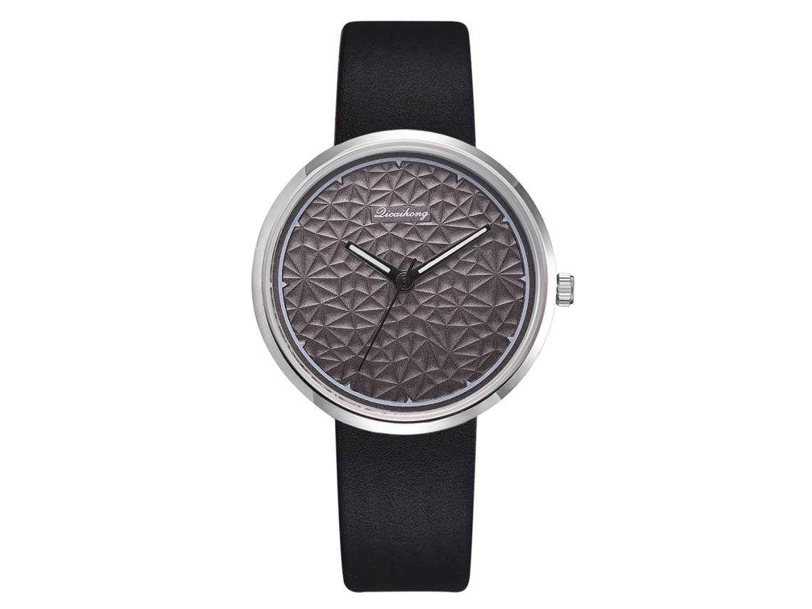 Reloj De Pulsera De Cuarzo Sencillo De Aleación Para Mujer, Ideal Para Uso Casual (negro)