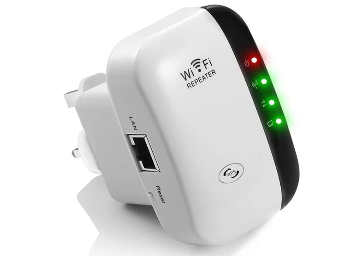 Amplificador de señal wifi de 300 Mbps y 2,4 GHz, color blanco, Yizhood