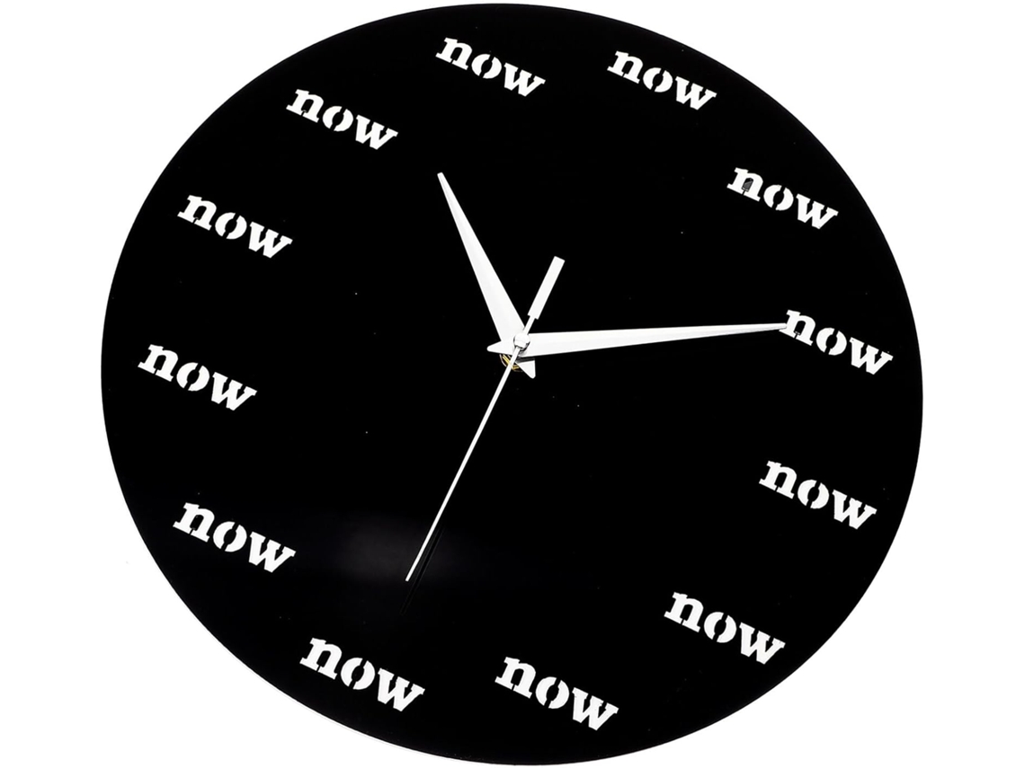 Reloj De Pared Decorativo Silencioso, Sin Pilas, Fácil De Leer.