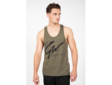 Tank Top Evansville GORILLA WEAR (Verde - M)