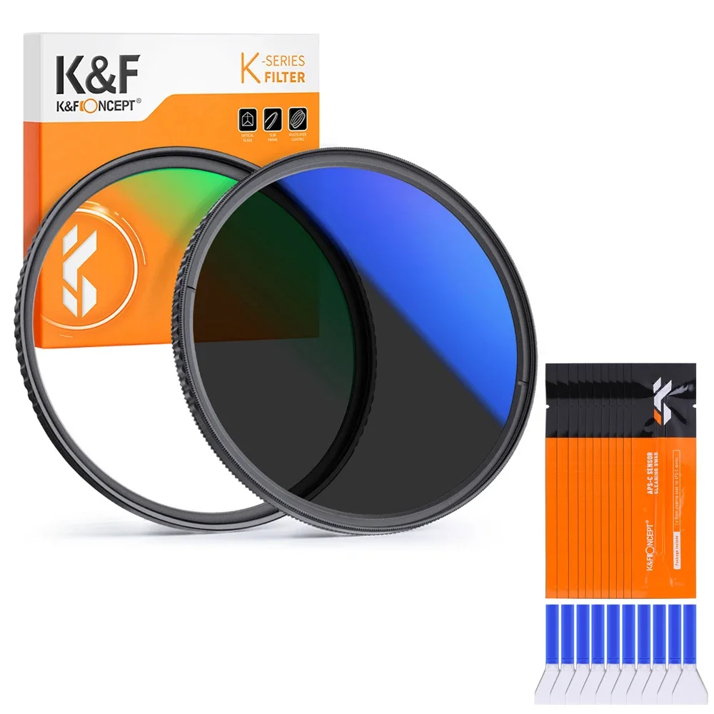 Kit de filtros MCUV + CPL, 18 capas multicapa, 72 mm (APS-C)