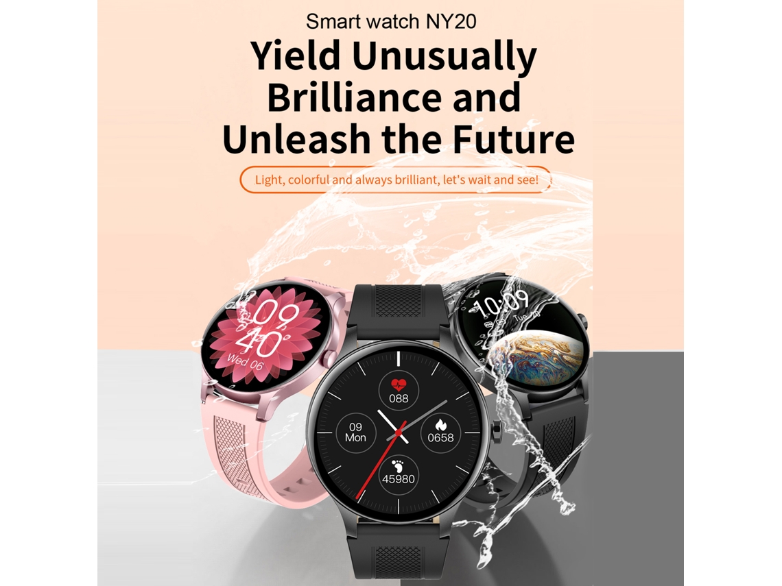 Reloj Inteligente Senbono Ny20 De 1,3" Con Certificación Ip68, Monitor De Salud, 20 Modos Deportivos Y Compatible Con Android E Ios.