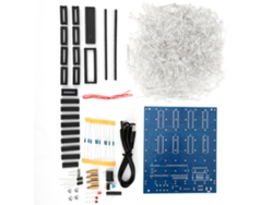 Kit Diy De Luz Led Con Placa De Circuito Impresa 3d Para Cubos 8x8x8cm
