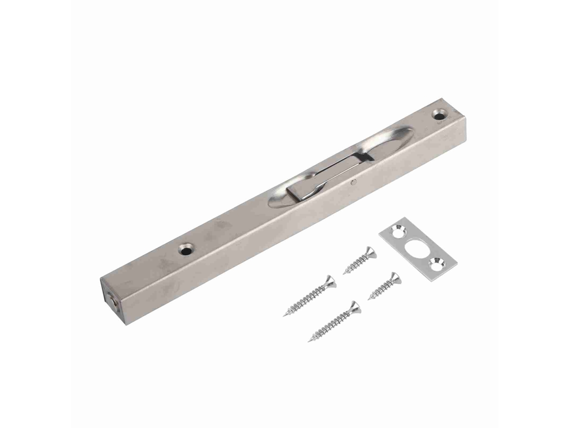 Cerradura Deslizante De Pestillo Empotrado De Acero Inoxidable 304 Para Puerta De Entrada Home Gate Security Guard De 6