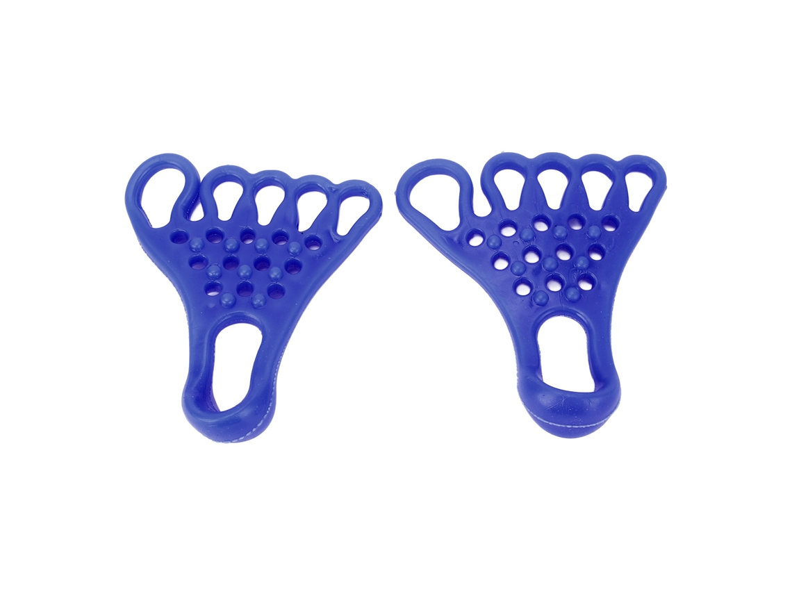 2026-extensor De Dedos Del Pie Tpr Para Relajación Muscular Separador De Pies Con Masaje Estiramiento Fitness Valgo Azul
