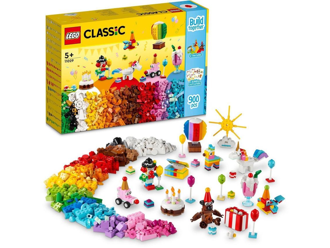 LEGO Classic Caixa de Diversão Criativa – set de brinquedo de construção para construir e brincar em conjunto (900 peças)