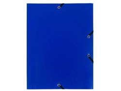 Carpeta A4 EXACLAIR Azul con 3 Pestañas (150 Hojas)