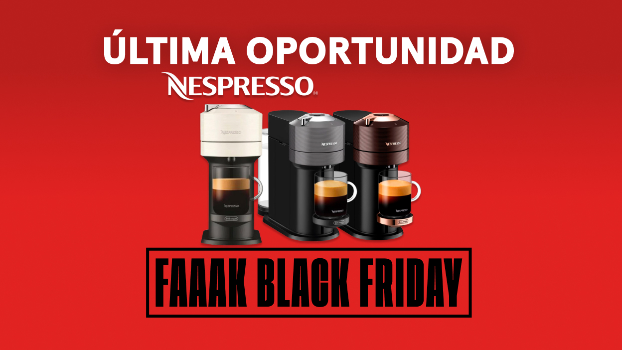 Hasta 25% de dto. en tu Cafetera NESPRESSO