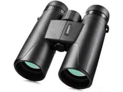 Prismáticos ENKERS Compacto para adultos Potente 12X42 HD Visión nocturna baja Bak4 Prisma Fmc Observación de aves,-Negro