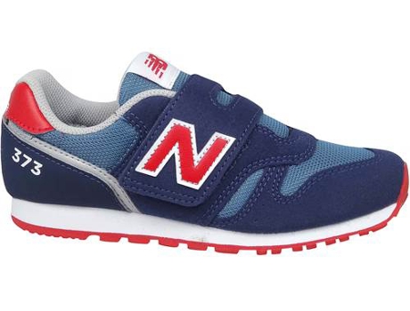 Zapatillas Deportivas NEW BALANCE 373 Para Niños (Azul Mariño - Material Sintético, Tejido -30,5)
